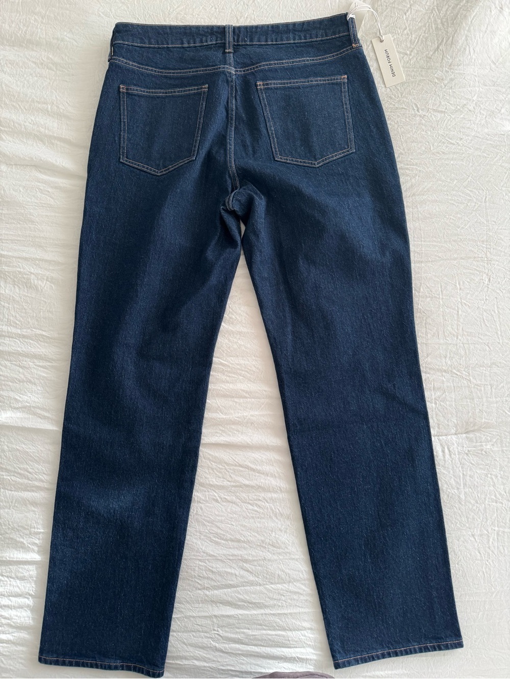 Denim Forum Tilda Curve-Fit Lo-Rise Straight Jeans - Picture 15 of 15